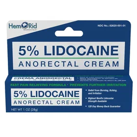 HemRid Lidocaine Cream