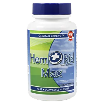HemRid Max supplement bottle